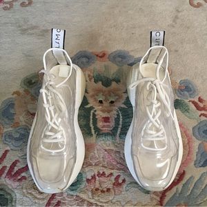Stella McCartney Eclypse Transparent Sneakers Sz 39
